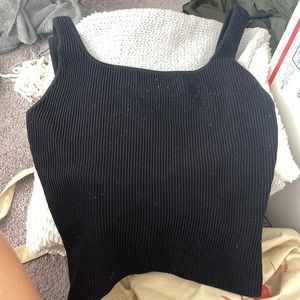 Babaton cropped tank top